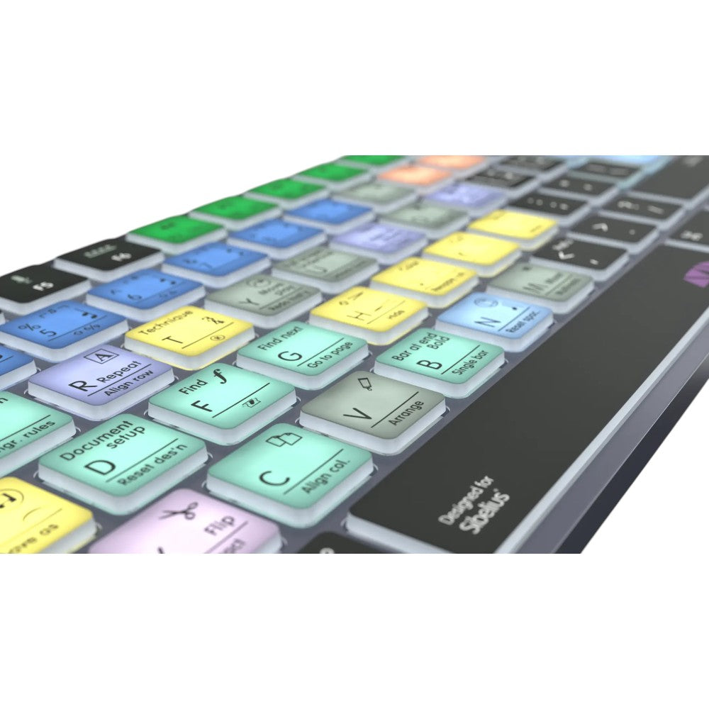 Avid Sibelius TITAN Wireless Backlit Keyboard for Mac – 60+ Shortcuts, Dual Connectivity Avid Sibelius TITAN Wireless Backlit Keyboard for Mac – 60+ Shortcuts, Dual Connectivity
